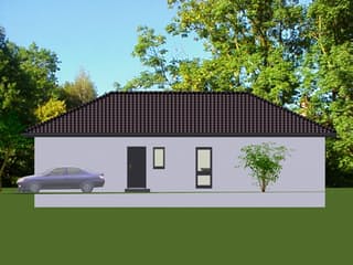 Fertighaus Easy Living 100 WD von Kaiser Haus Schlüsselfertig ab 153633€, Bungalow Außenansicht 3