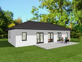 Fertighaus Easy Living 100 WD von Kaiser Haus Schlüsselfertig ab 153633€, Bungalow Außenansicht 5