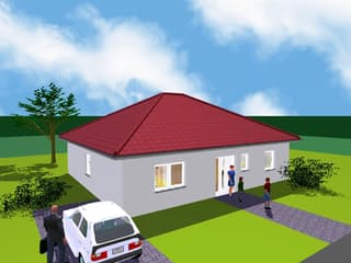 Fertighaus Easy Living 101 WD von Kaiser Haus Schlüsselfertig ab 145417€, Bungalow Außenansicht 6