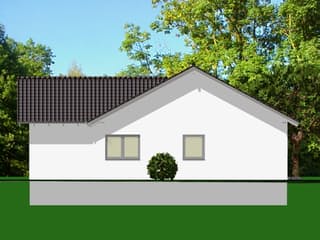 Fertighaus Easy Living 115 SD Winkel von Kaiser Haus Schlüsselfertig ab 166890€, Bungalow Außenansicht 2