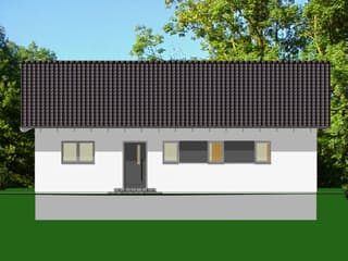 Fertighaus Easy Living 115 SD Winkel von Kaiser Haus Schlüsselfertig ab 166890€, Bungalow Außenansicht 4