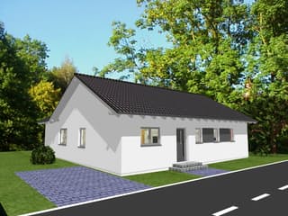 Fertighaus Easy Living 115 SD Winkel von Kaiser Haus Schlüsselfertig ab 166890€, Bungalow Außenansicht 5