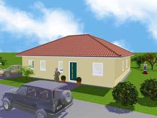 Fertighaus Easy Living 115 WD Winkel von Kaiser Haus Schlüsselfertig ab 162876€, Bungalow Außenansicht 4