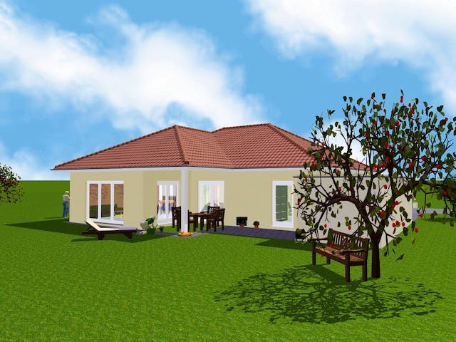 Einfamilienhaus Easy Living 115 WD Winkel von Kaiser Haus