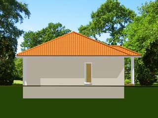 Fertighaus Easy Living 116 Mediterran von Kaiser Haus Schlüsselfertig ab 178351€, Bungalow Außenansicht 6