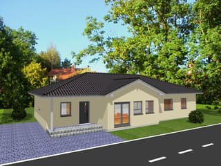 Fertighaus Easy Living 150 WD von Kaiser Haus Schlüsselfertig ab 205635€, Bungalow Außenansicht 5