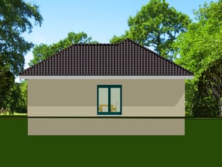 Fertighaus EasyLiving 115_2 WD Winkel von Kaiser Haus Schlüsselfertig ab 167189€, Bungalow Außenansicht 4