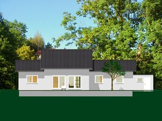 Fertighaus EasyLiving 133_2 SD von Kaiser Haus Schlüsselfertig ab 202682€, Bungalow Außenansicht 1