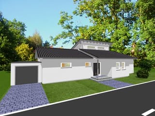 Fertighaus EasyLiving 133_2 SD von Kaiser Haus Schlüsselfertig ab 202682€, Bungalow Außenansicht 5