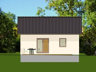 Fertighaus EasyLiving 50 SD von Kaiser Haus Schlüsselfertig ab 106819€, Bungalow Außenansicht 1