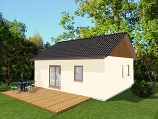 Fertighaus EasyLiving 50 SD von Kaiser Haus Schlüsselfertig ab 106819€, Bungalow Außenansicht 6