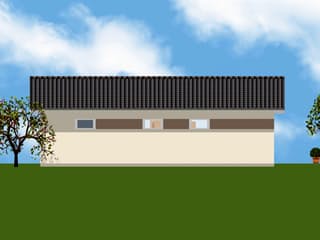 Fertighaus EasyLiving 78 V2 SD - altengerecht von Kaiser Haus Schlüsselfertig ab 131504€, Bungalow Außenansicht 1