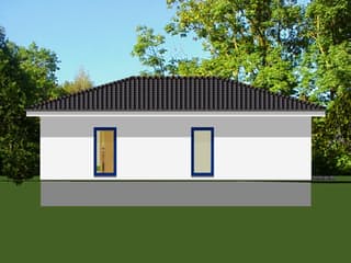 Fertighaus EasyLiving 78_2 WD von Kaiser Haus Schlüsselfertig ab 123559€, Bungalow Außenansicht 1