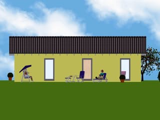 Fertighaus EasyLiving 90 SD von Kaiser Haus Schlüsselfertig ab 140444€, Bungalow Außenansicht 3