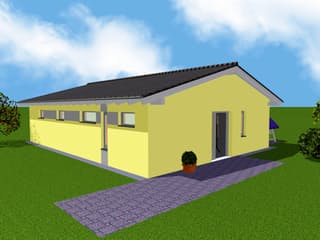 Fertighaus EasyLiving 90 SD von Kaiser Haus Schlüsselfertig ab 140444€, Bungalow Außenansicht 5