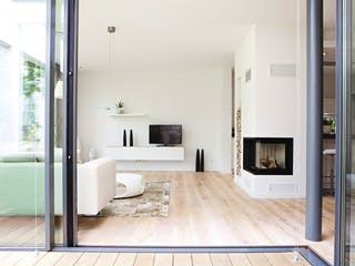 Fertighaus Ausstellungshaus Rheinau-Linx – eben leben von WeberHaus Schlüsselfertig ab 422000€, Bungalow Innenansicht 2