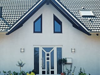 Fertighaus Ebertsheim von Keitel-Haus, Satteldach-Klassiker Außenansicht 3