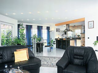 Fertighaus Ebertsheim von Keitel-Haus, Satteldach-Klassiker Innenansicht 1