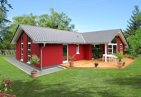 Einfamilienhaus Bungalow Eichwalde Von Ebh Haus Fertighaus De