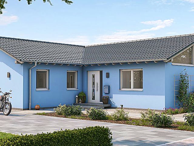 Fertighaus BUNGALOW EICHWALDE von EBH Haus Schlüsselfertig ab 301300€, Bungalow Außenansicht 2