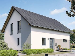 Fertighaus HAUS H94-118 von EBH Haus Schlüsselfertig ab 370500€, Satteldach-Klassiker Außenansicht 2