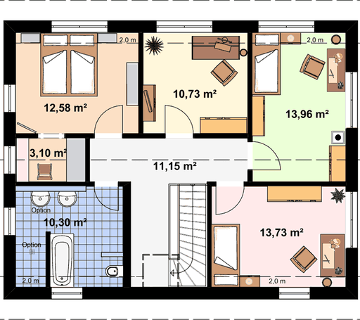EBH - Haus Werder Floorplan 2