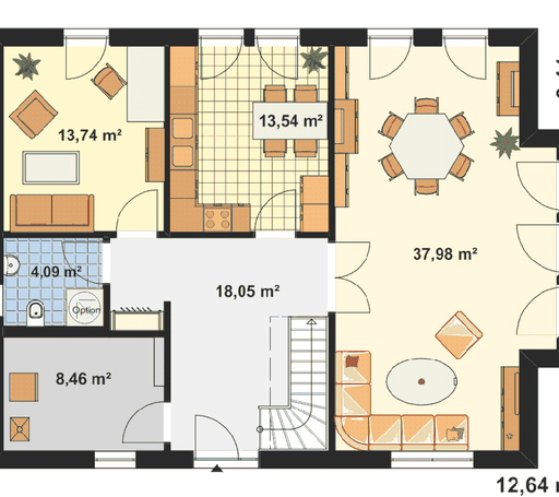 EBH - Heideland 3 Floorplan 1