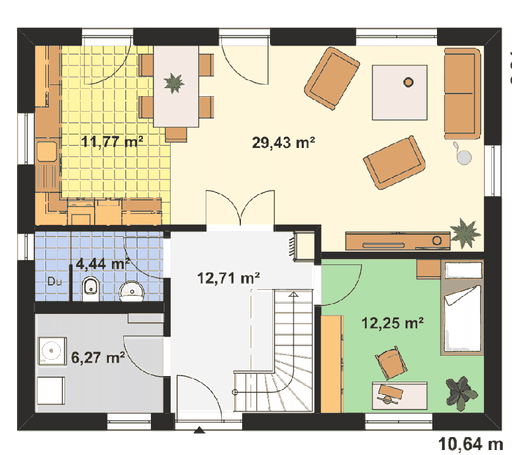 EBH - Ratio 3-25 + Ankleide Floorplan 1
