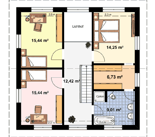 EBH - Ratio 5-25 + Ankleide Floorplan 2