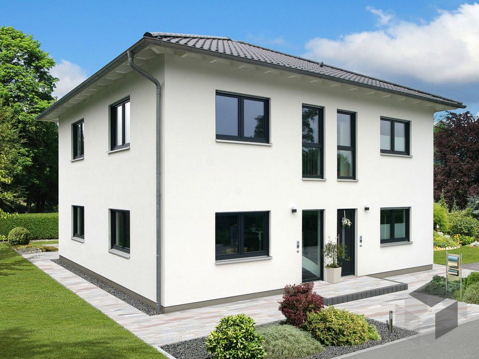Stadtvilla S 1 L von EBH Haus Außenansicht