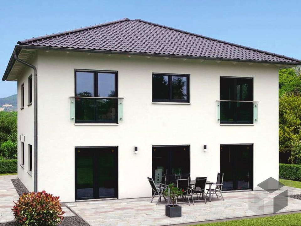 Stadtvilla S 1 L von EBH Haus Außenansicht