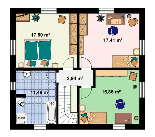 EBH - Satdtvilla S1 L Floorplan 2
