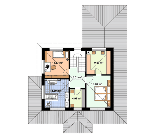 EBH - Villa Linda Floorplan 2
