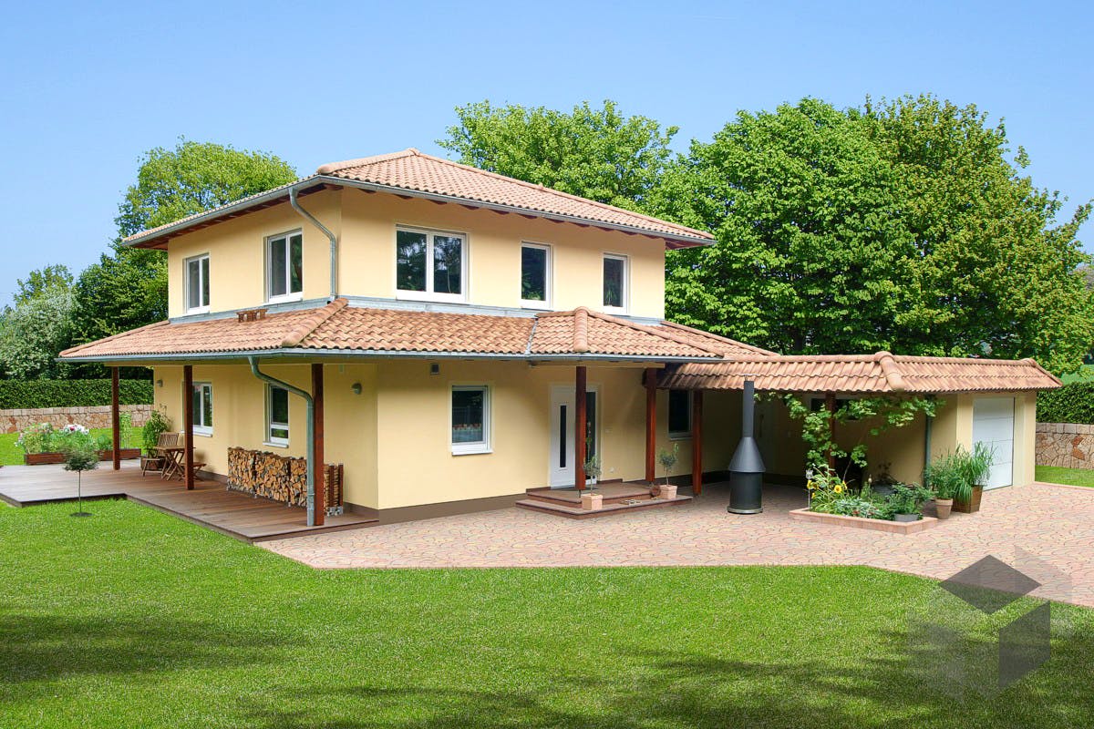 Einfamilienhaus Villa Toscana von EBH Haus | Fertighaus.de