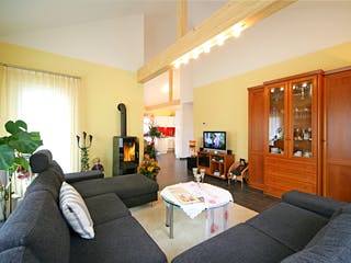 Fertighaus Eckle von Fertighaus WEISS Schlüsselfertig ab 216000€, Bungalow Innenansicht 1