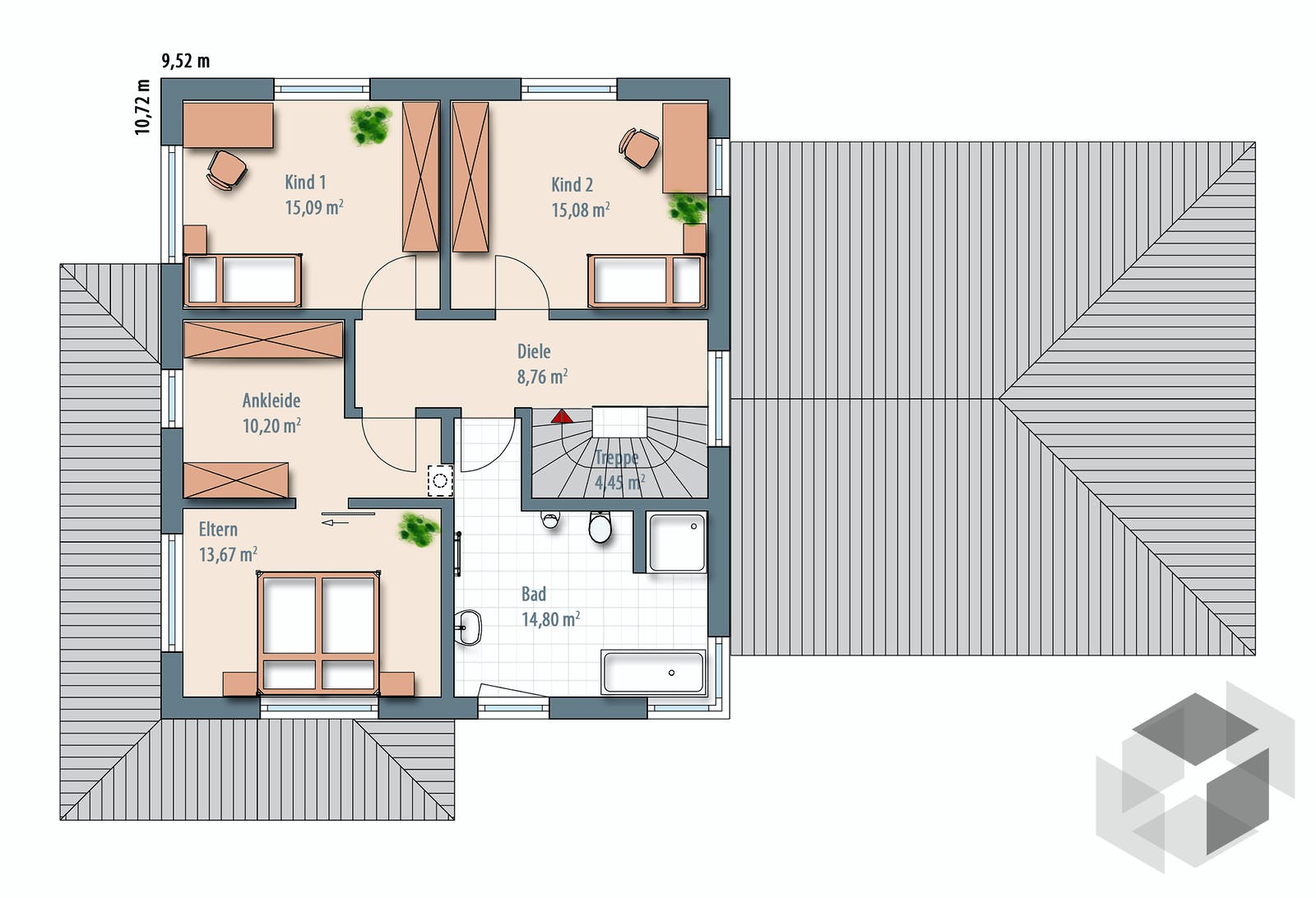 Einfamilienhaus Edition 170 von Wolf-Haus | Fertighaus.de