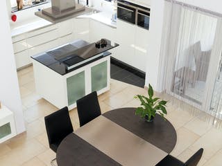 Fertighaus Edition Select 179 von Wolf-Haus Schlüsselfertig ab 434535€, Pultdachhaus Innenansicht 4