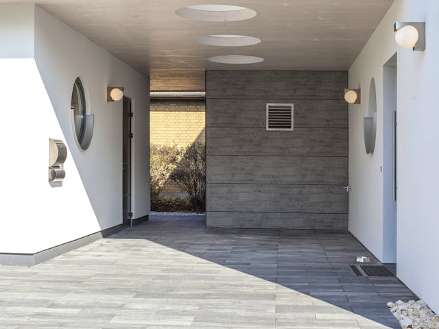 Fertighaus Edition Select 186 von Wolf-Haus Schlüsselfertig ab 442104€, Satteldach-Klassiker Außenansicht 4