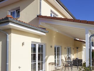 Fertighaus Edition Select 196 von Wolf-Haus Schlüsselfertig ab 453373€, Stadtvilla Außenansicht 3