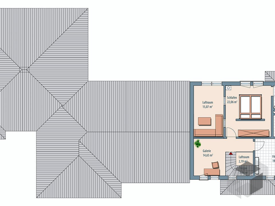 Edition Select 343 von Wolf-Haus Grundriss