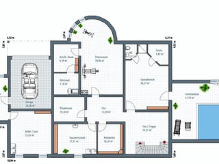 Fertighaus Edition Select 601 von Wolf-Haus Schlüsselfertig ab 1163448€, Stadtvilla Grundriss 3