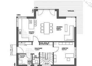 Edition 21 plus Walmdach Grundriss