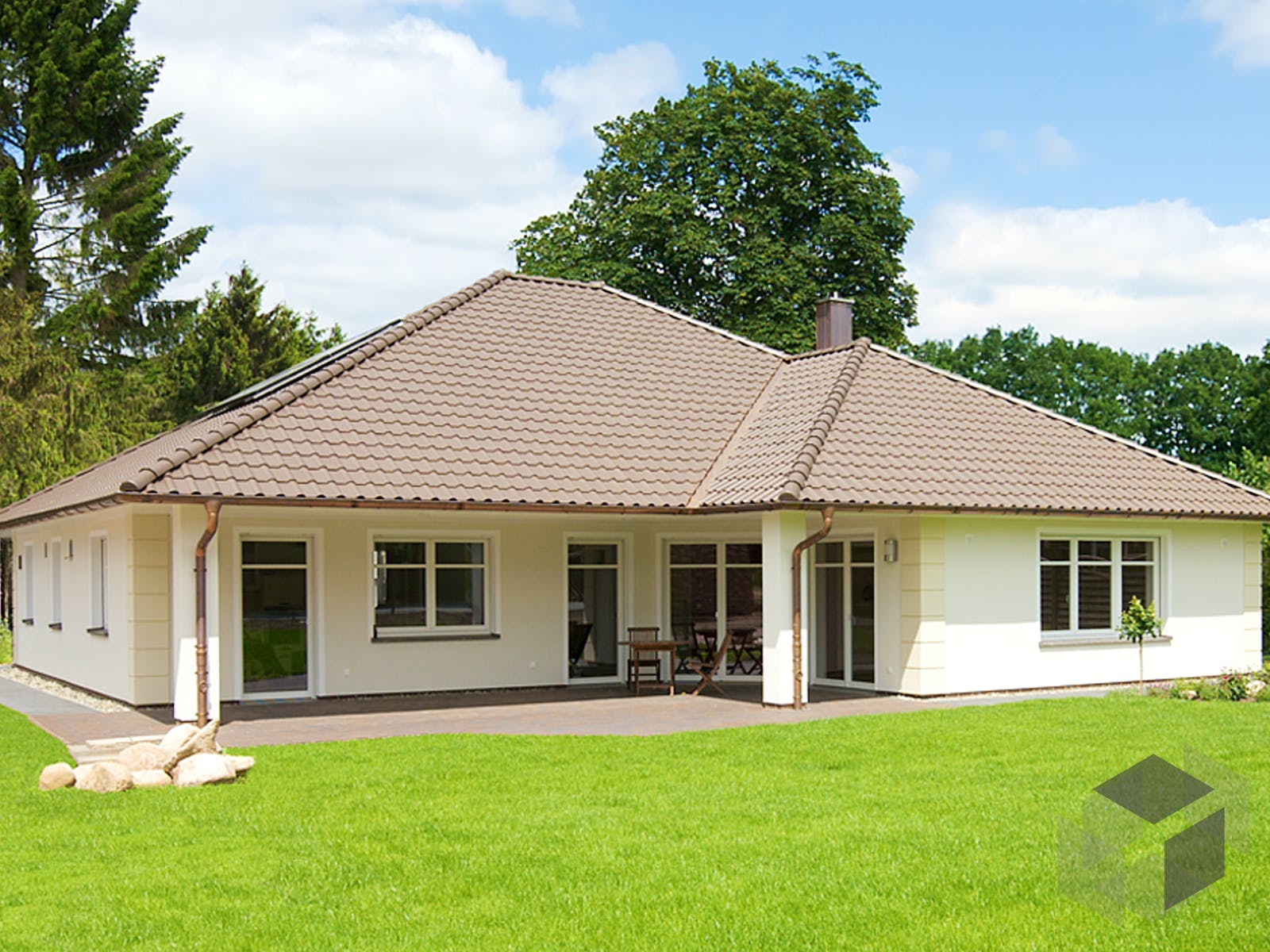 Einfamilienhaus Edition 500 B von Viebrockhaus Fertighaus.de