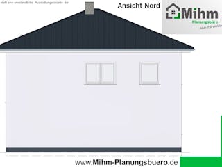 Massivhaus Idealo 150 WD von Mihm Thermobau Schlüsselfertig ab 430950€, Stadtvilla Außenansicht 5