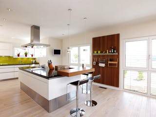 Fertighaus Effizienzhaus von Meisterstück-HAUS, Pultdachhaus Innenansicht 2