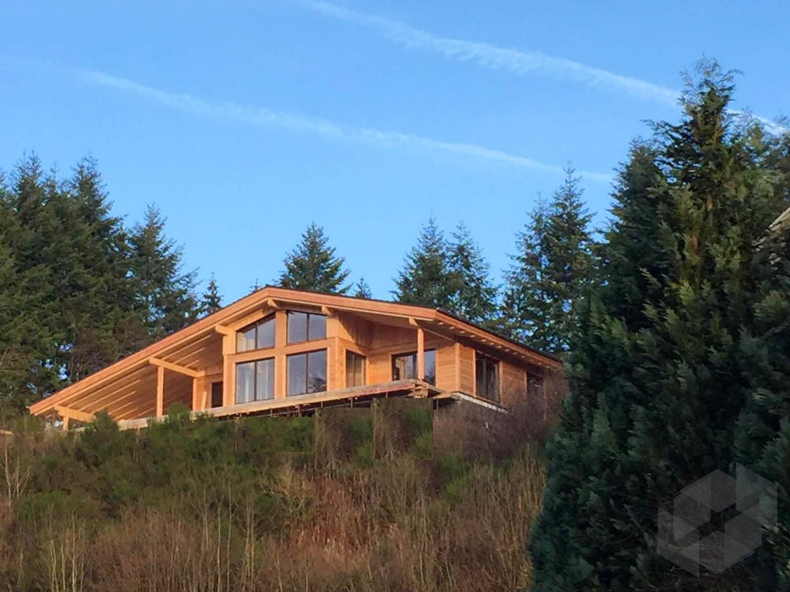 Einfamilienhaus Eifel von Tirolia Blockhaus Fertighaus.de