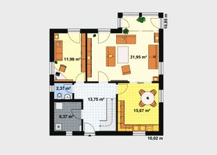 Einfamilienhaus Maxx 4/6 Grundriss