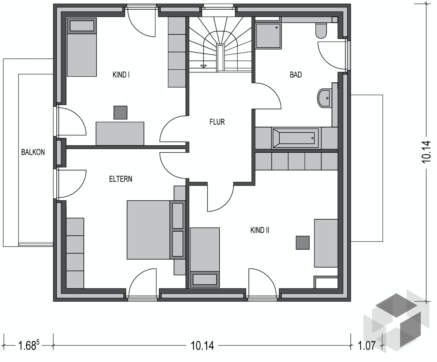 Einfamilienhaus Eleganz 3000.2 von Deutsche Bauwelten | Fertighaus.at
