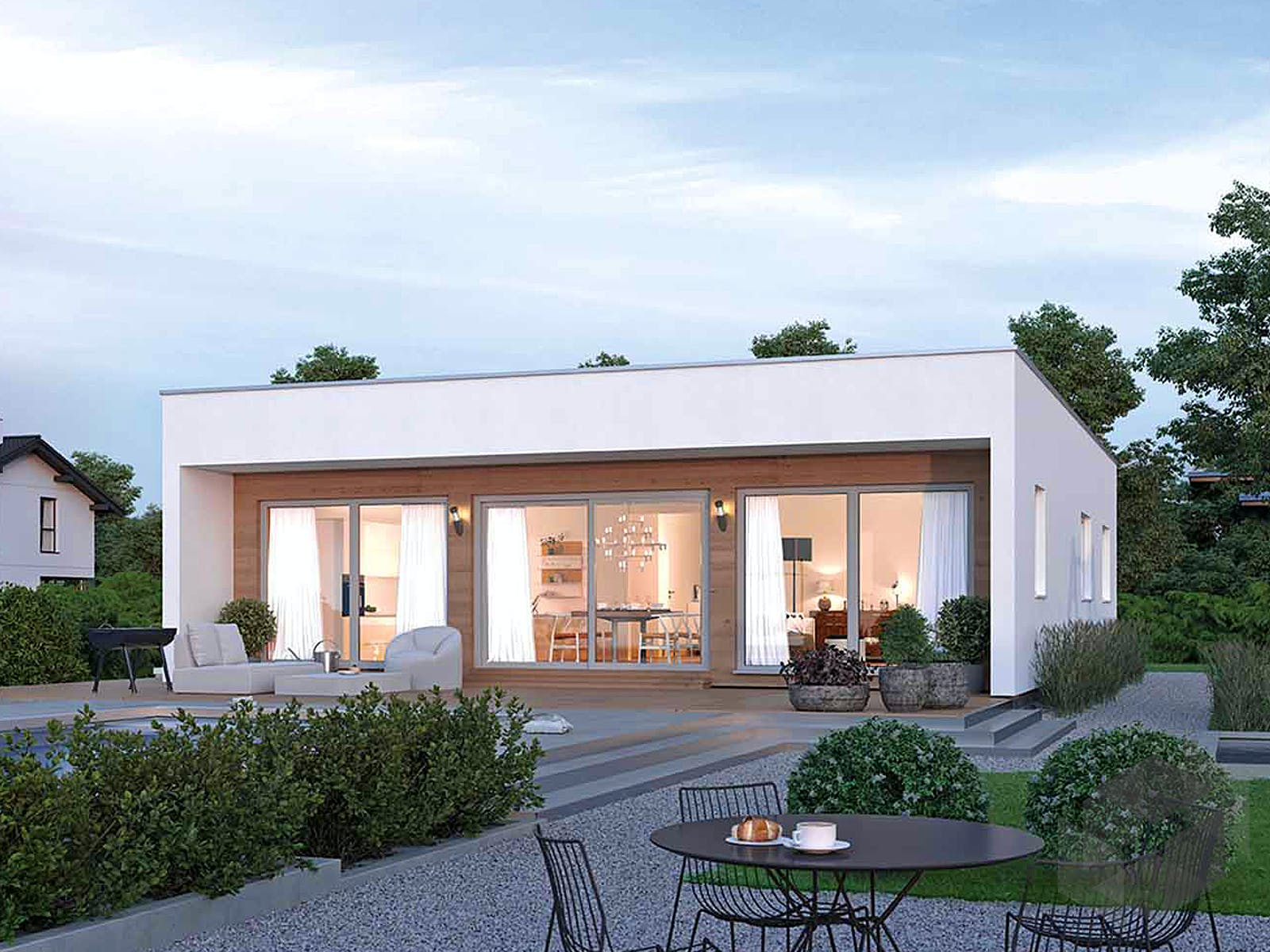 Einfamilienhaus ELK Bungalow 120 FD von ELK Österreich Fertighaus.de