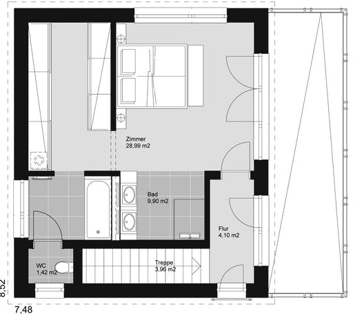 ELK HAUS 178 Flachdach Floorplan 3